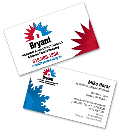 Double-sided business card